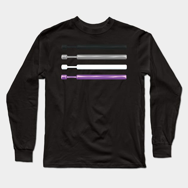 LARP - Asexual Boffer Long Sleeve T-Shirt by pscof42